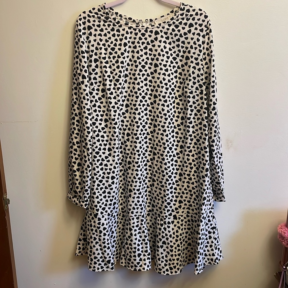 LOFT DALMATIAN PRINT DRESS - Picture 4 of 6